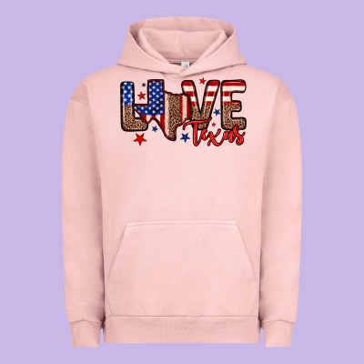 Love Texas Urban Hoodie Designed By Neo Western