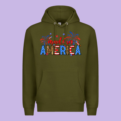Made In America Premium Hoodie Designed By Neo Western