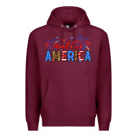 Burgundy Made in America Premium Hoodie - Neo Western