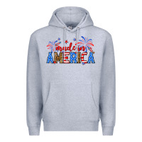 Heather Grey Made in America Premium Hoodie - Neo Western
