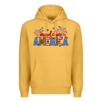 Mustard Made in America Premium Hoodie - Neo Western