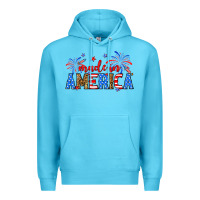 Ocean Blue Made in America Premium Hoodie - Neo Western
