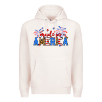 Pale Pink Made in America Premium Hoodie - Neo Western