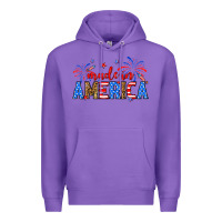 Purple Made in America Premium Hoodie - Neo Western