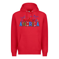 Red Made in America Premium Hoodie - Neo Western