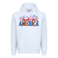 White Made in America Premium Hoodie - Neo Western