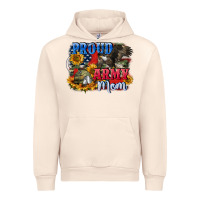 Sandshell Proud army mom 4th of july Urban Hoodie - CowGirlArtShop