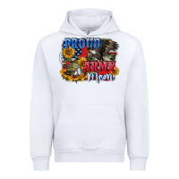 Proud Army Mom 4th Of July Urban Hoodie | Teevron
