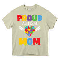 Mossy lil autism mom Heavy Core Tee - CowhideDigitalArt