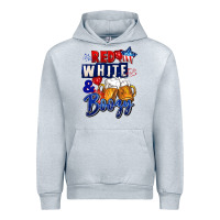Heather Grey Red white and boozy 4th of july Urban Hoodie - CowGirlArtShop