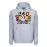 Heather Grey sweet summer Premium Hoodie - SublimationCraftShop