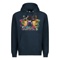 Navy sweet summer Premium Hoodie - SublimationCraftShop