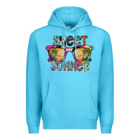 Ocean Blue sweet summer Premium Hoodie - SublimationCraftShop