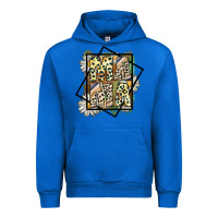 Cobalt mama leopard Urban Hoodie - CowhideDigitalArt
