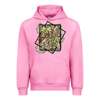 Fuchsia Pink mama leopard Urban Hoodie - CowhideDigitalArt