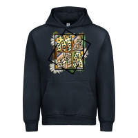 Navy mama leopard Urban Hoodie - CowhideDigitalArt