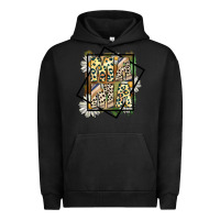 Pigment Black mama leopard Urban Hoodie - CowhideDigitalArt