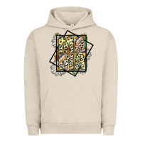 Pigment French Oak mama leopard Urban Hoodie - CowhideDigitalArt