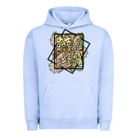 Pigment Grape Ice mama leopard Urban Hoodie - CowhideDigitalArt
