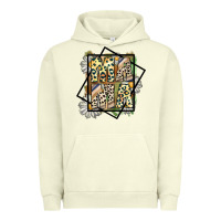 Pigment Pistachio mama leopard Urban Hoodie - CowhideDigitalArt