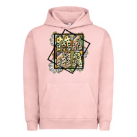 Pigment Salmon mama leopard Urban Hoodie - CowhideDigitalArt
