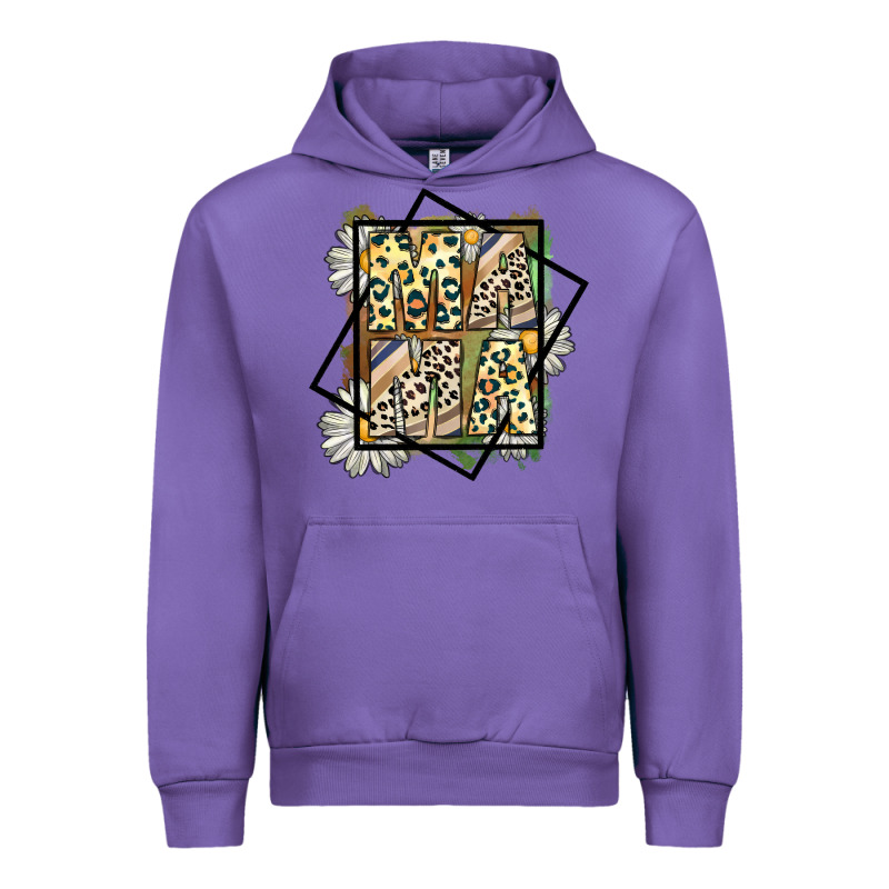 Mama Leopard Urban Hoodie by CowhideDigitalArt | Teevron