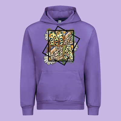 Mama Leopard Urban Hoodie Designed By Cowhidedigitalart