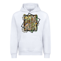 White mama leopard Urban Hoodie - CowhideDigitalArt