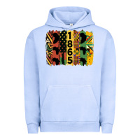 Pigment Grape Ice juneteenth 1865 brush stroke Urban Hoodie - HRA Design Shop