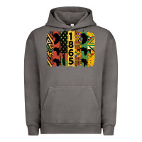 Pigment Tornado juneteenth 1865 brush stroke Urban Hoodie - HRA Design Shop