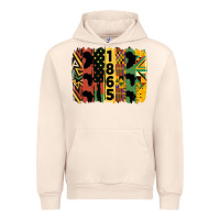Sandshell juneteenth 1865 brush stroke Urban Hoodie - HRA Design Shop