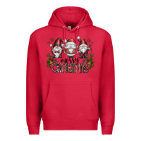 Cardinal merry christmas Premium Hoodie - CowhideDigitalArt