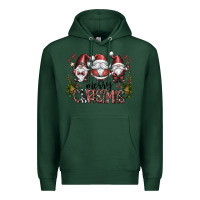 Sports Green merry christmas Premium Hoodie - CowhideDigitalArt