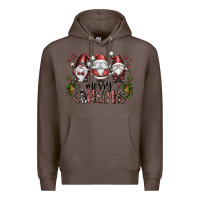 Coffee merry christmas Premium Hoodie - CowhideDigitalArt