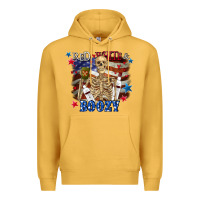 Mustard Red white boozy 4th of july Premium Hoodie - CowGirlArtShop