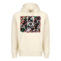 Sandshell cowhide and serape background Premium Hoodie - RanaPortraitStore