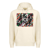 Tofu cowhide and serape background Premium Hoodie - RanaPortraitStore