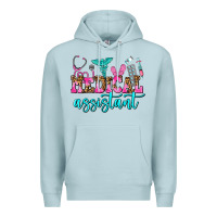 Blue Mist medical assistant Premium Hoodie - AdoDesignShop