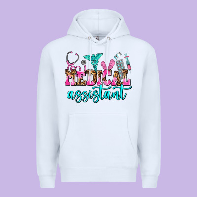 Medical Assistant Premium Hoodie Designed By Adodesignshop