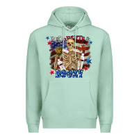 Seafoam Red white boozy 4th of july Premium Hoodie - CowGirlArtShop