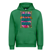 Emerald mama mama mama Urban Hoodie - CowhideDigitalArt