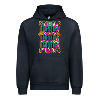 Navy mama mama mama Urban Hoodie - CowhideDigitalArt