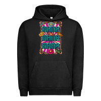 Pigment Black mama mama mama Urban Hoodie - CowhideDigitalArt