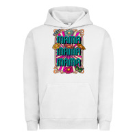 Pigment Lunar Rock mama mama mama Urban Hoodie - CowhideDigitalArt