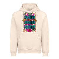 Sandshell mama mama mama Urban Hoodie - CowhideDigitalArt