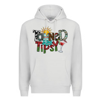 Dove Grey tanned and tipsy Premium Hoodie - SublimationCraftShop