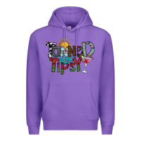 Purple tanned and tipsy Premium Hoodie - SublimationCraftShop