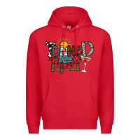 Red tanned and tipsy Premium Hoodie - SublimationCraftShop
