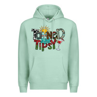 Seafoam tanned and tipsy Premium Hoodie - SublimationCraftShop