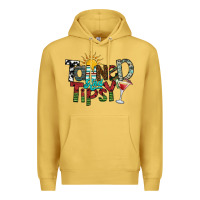 Antique Gold tanned and tipsy Premium Hoodie - SublimationCraftShop